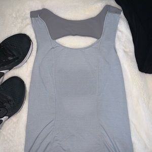 Grey LuluLemon tank top